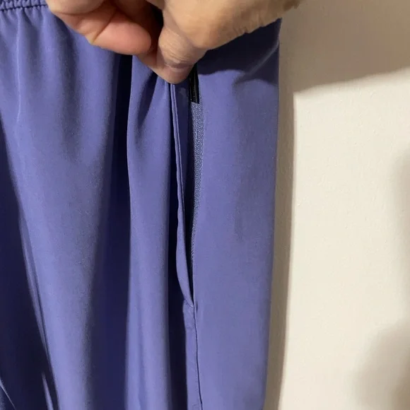 Athleta Arrival Pants in Dark Adonis Blue Size 14 - Picture 6 of 12